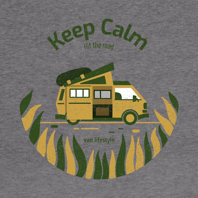 Keep Calm. Hit the Road by Make a Plan Store